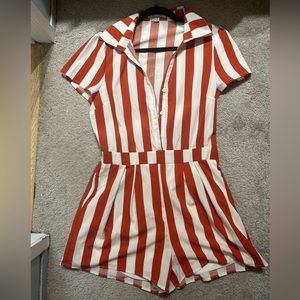 Striped Romper